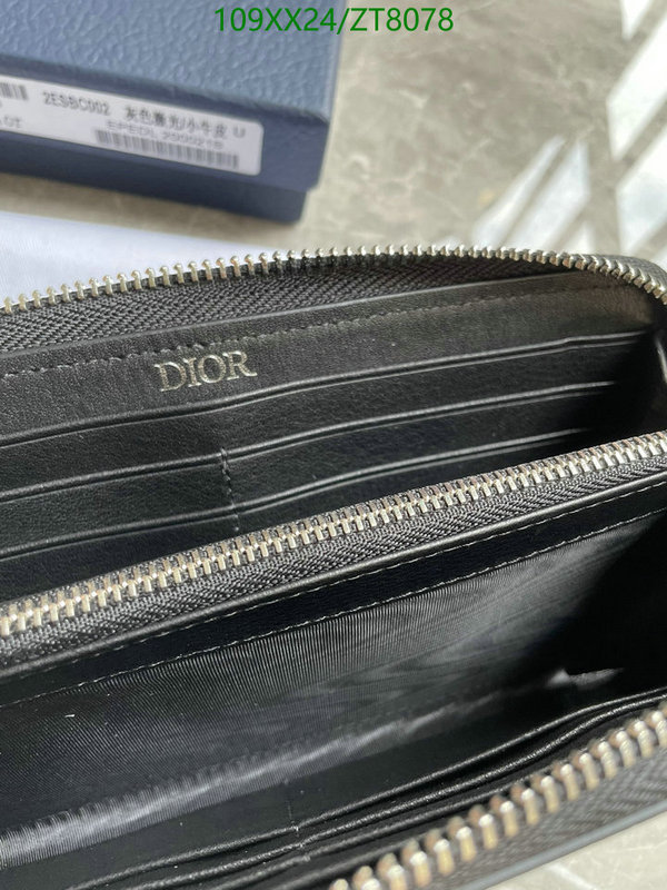 Dior-Wallet-Mirror Quality Code: ZT8078 $: 109USD