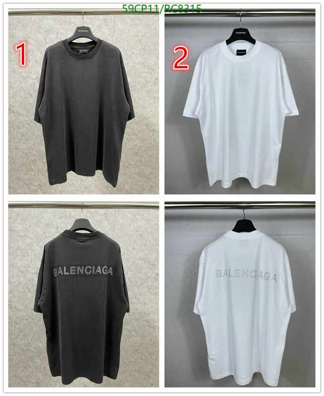 Balenciaga-Clothing Code: RC8315 $: 59USD