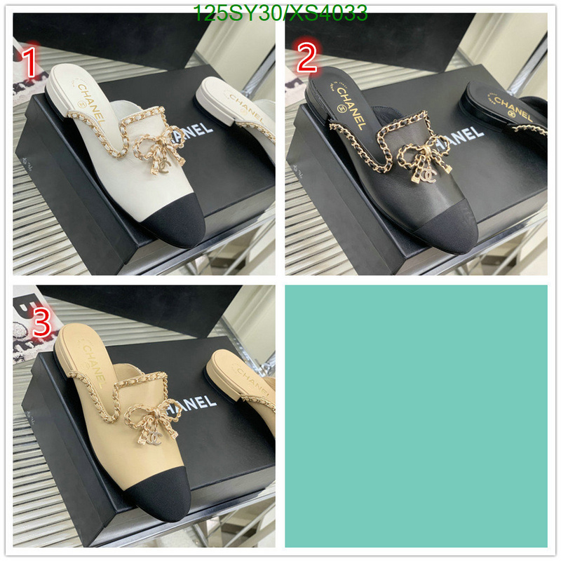 Chanel-Women Shoes Code: XS4033 $: 125USD