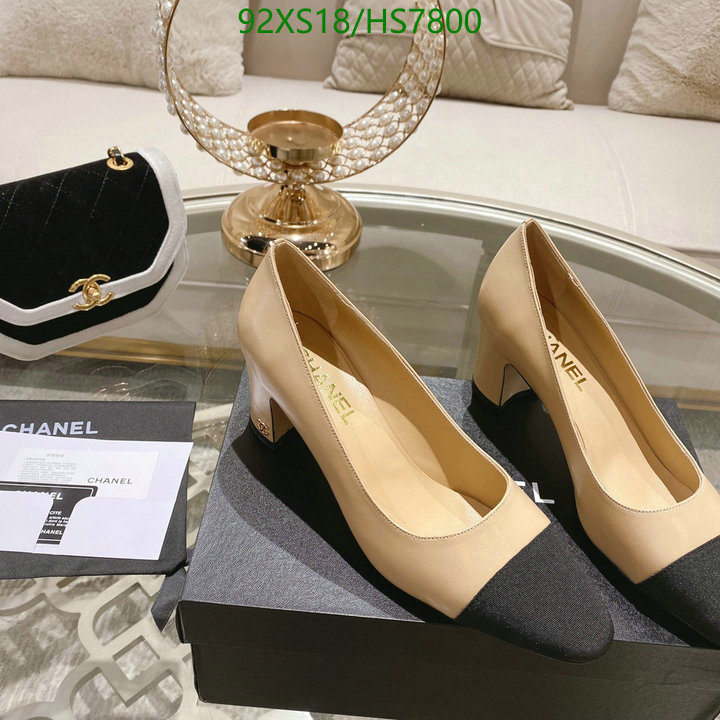 Chanel-Women Shoes Code: HS7800 $: 92USD