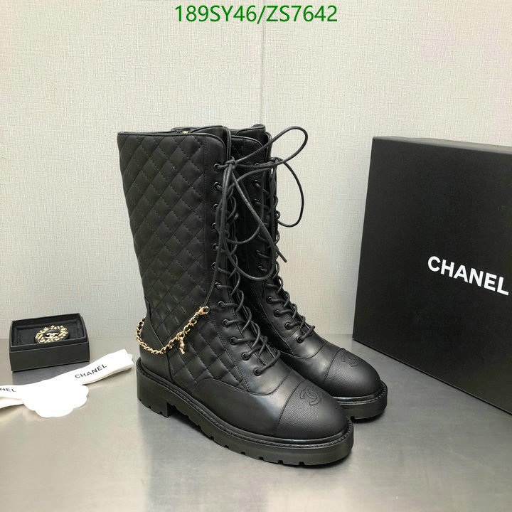 Chanel-Women Shoes Code: ZS7642 $: 189USD