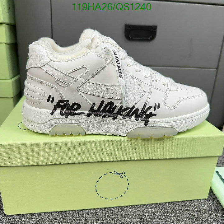 Off-White-Men shoes Code: QS1240 $: 119USD