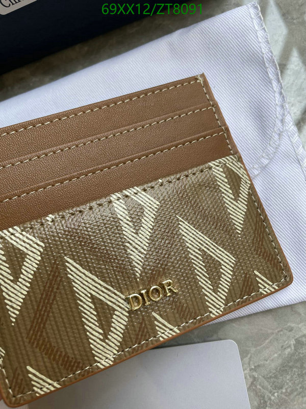 Dior-Wallet-Mirror Quality Code: ZT8091 $: 69USD