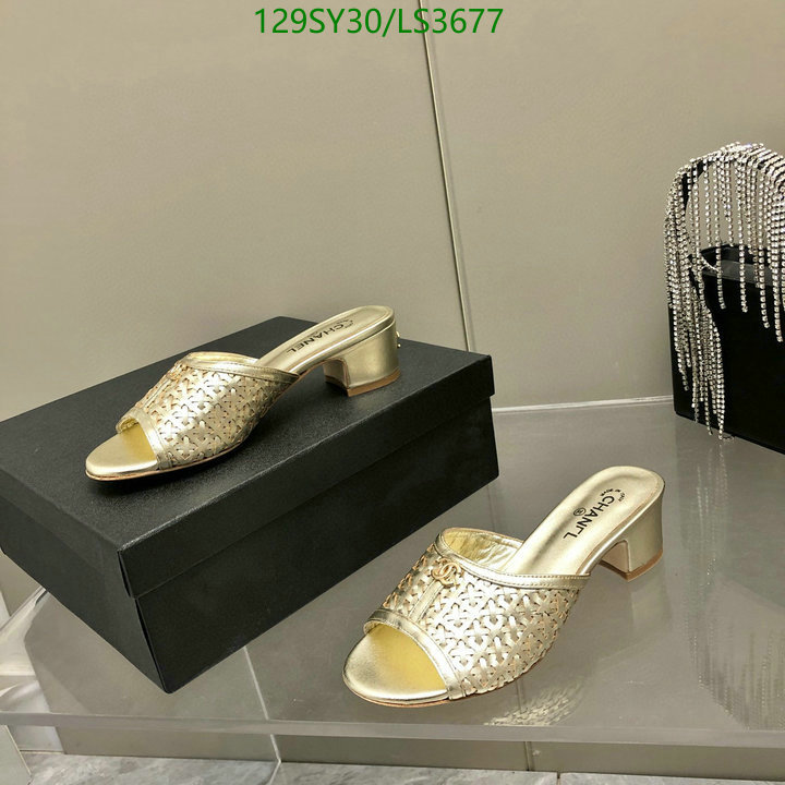 Chanel-Women Shoes Code: LS3677 $: 129USD