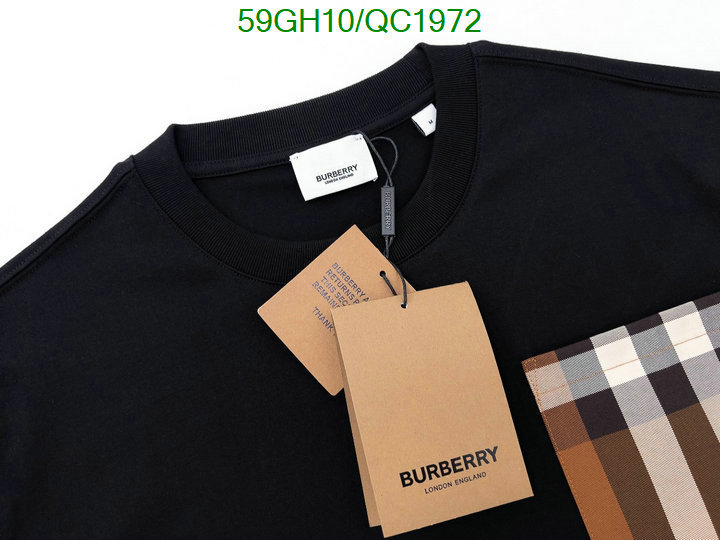 Burberry-Clothing Code: QC1972 $: 59USD