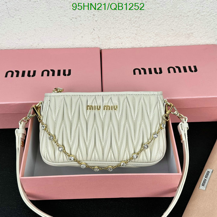 Miu Miu-Bag-4A Quality Code: QB1252 $: 95USD