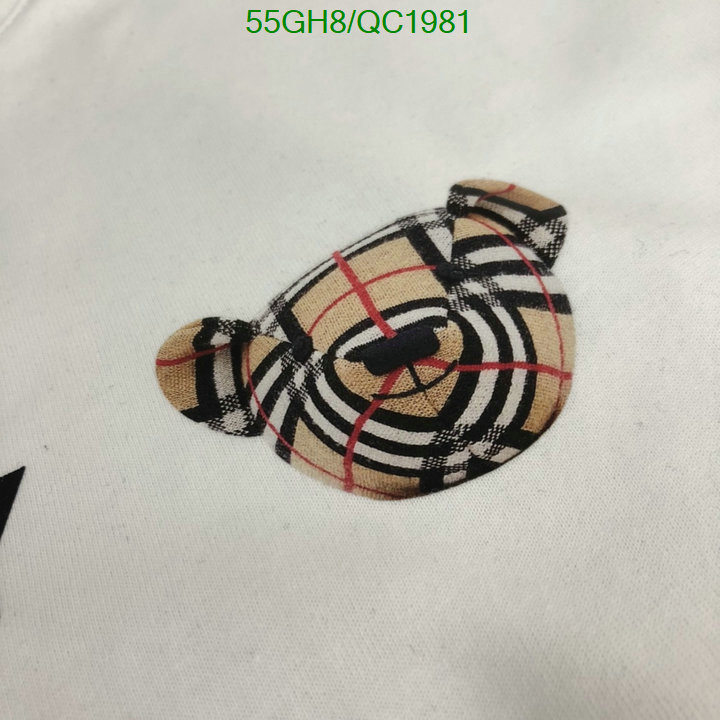 Burberry-Clothing Code: QC1981 $: 55USD