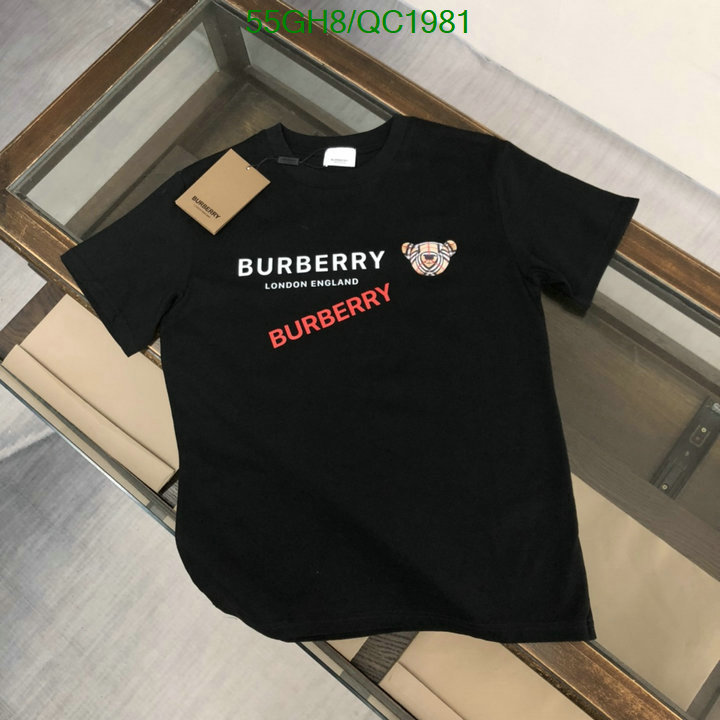 Burberry-Clothing Code: QC1981 $: 55USD