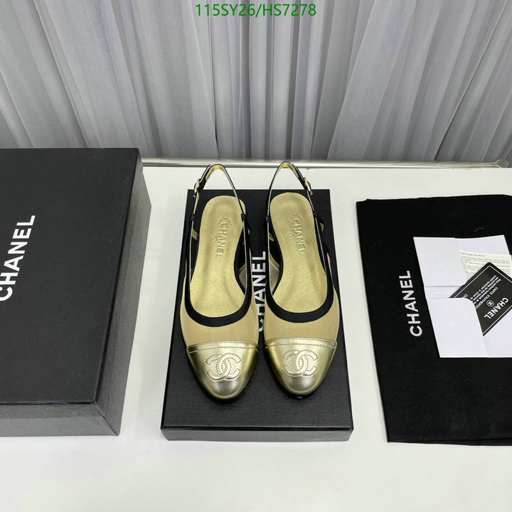 Chanel-Women Shoes Code: HS7278 $: 115USD