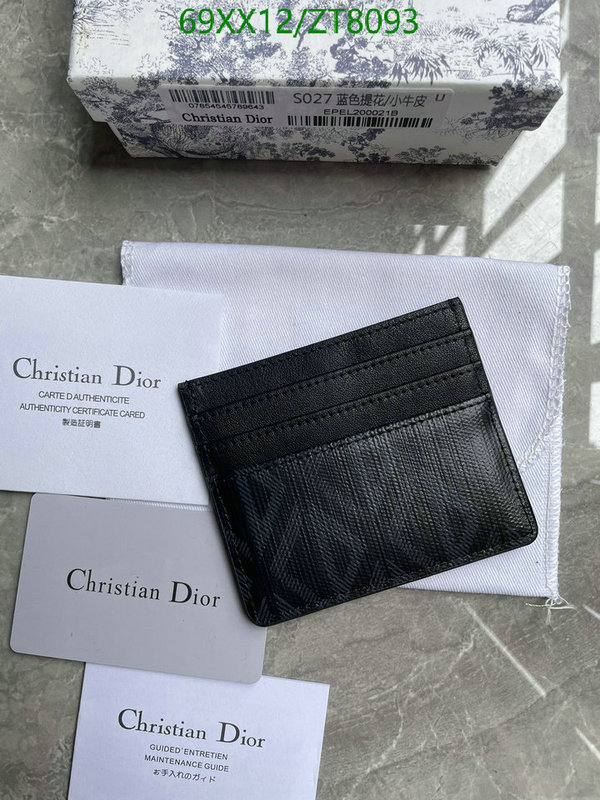 Dior-Wallet-Mirror Quality Code: ZT8093 $: 69USD