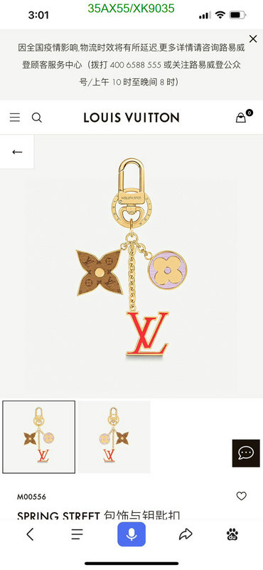 LV-Key pendant Code: XK9035 $: 35USD