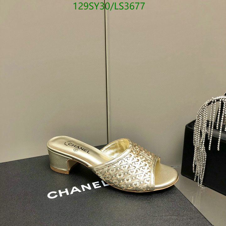 Chanel-Women Shoes Code: LS3677 $: 129USD