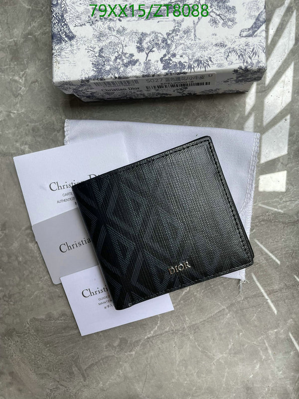 Dior-Wallet-Mirror Quality Code: ZT8088 $: 79USD