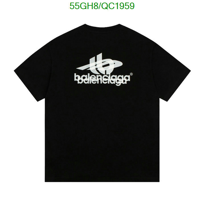 Balenciaga-Clothing Code: QC1959 $: 55USD