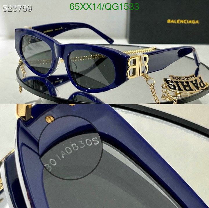 Balenciaga-Glasses Code: QG1533 $: 65USD