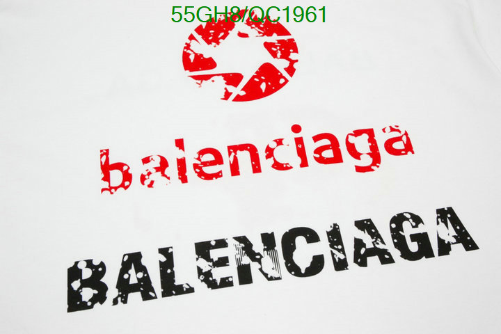 Balenciaga-Clothing Code: QC1961 $: 55USD