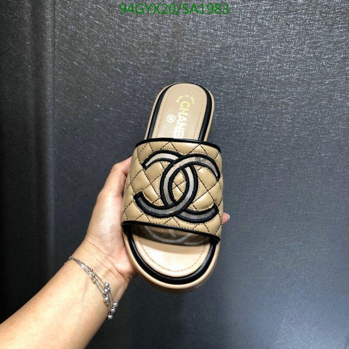 Chanel-Women Shoes Code: SA1983 $: 94USD