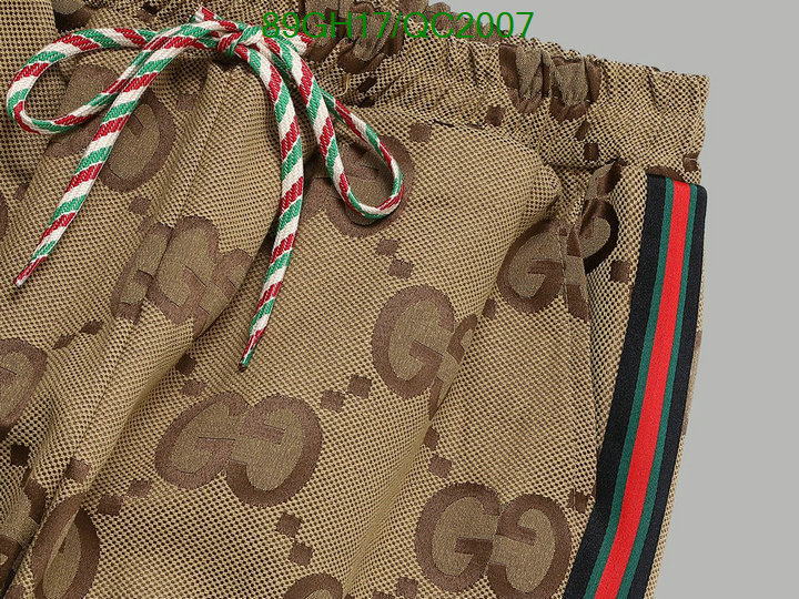 Gucci-Clothing Code: QC2007 $: 89USD