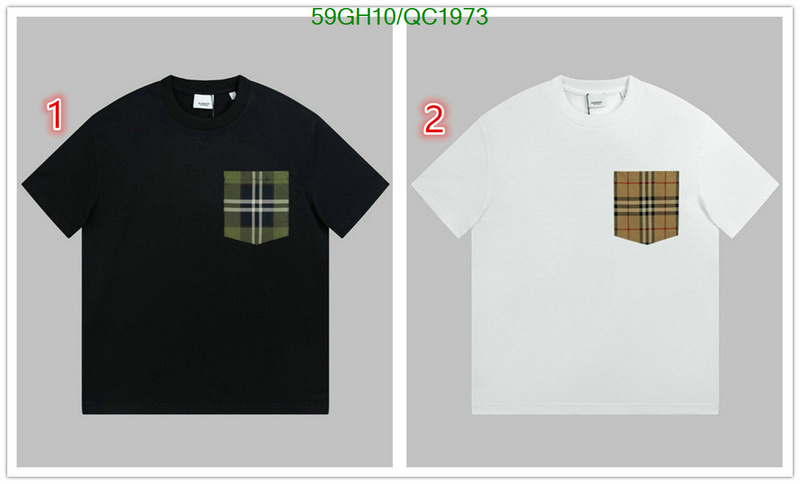 Burberry-Clothing Code: QC1973 $: 59USD