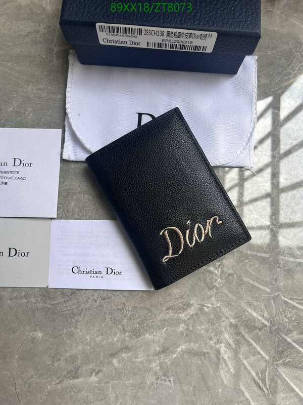 Dior-Wallet-Mirror Quality Code: ZT8073 $: 89USD