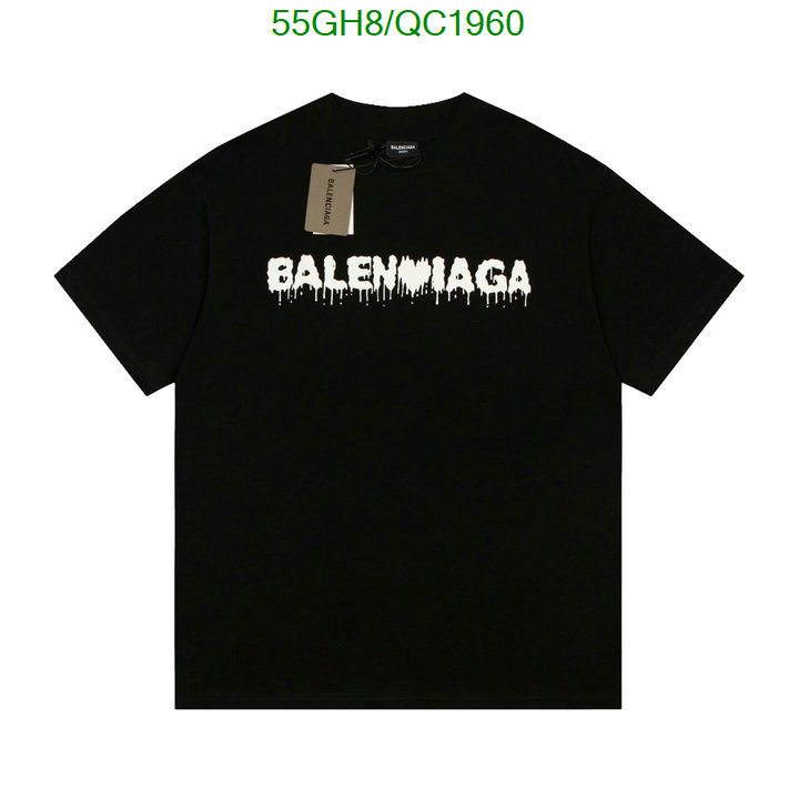 Balenciaga-Clothing Code: QC1960 $: 55USD