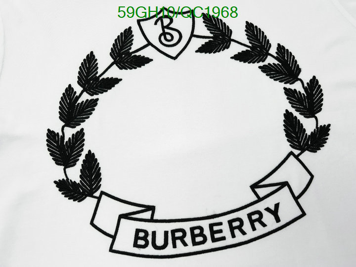 Burberry-Clothing Code: QC1968 $: 59USD