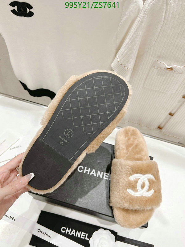 Chanel-Women Shoes Code: ZS7641 $: 99USD