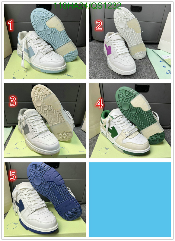 Off-White-Women Shoes Code: QS1232 $: 119USD
