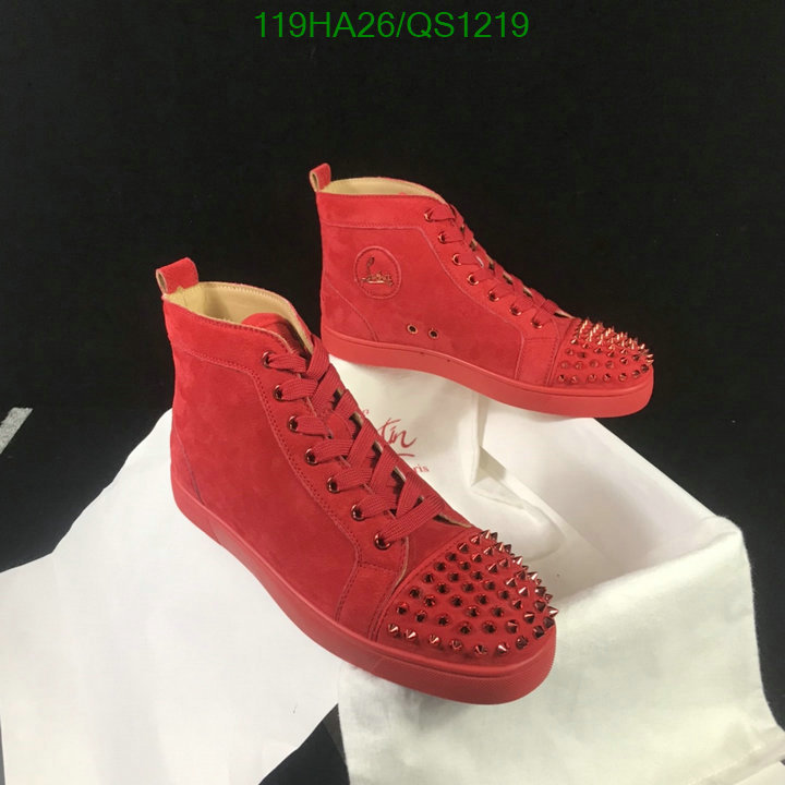 Christian Louboutin-Men shoes Code: QS1219 $: 119USD