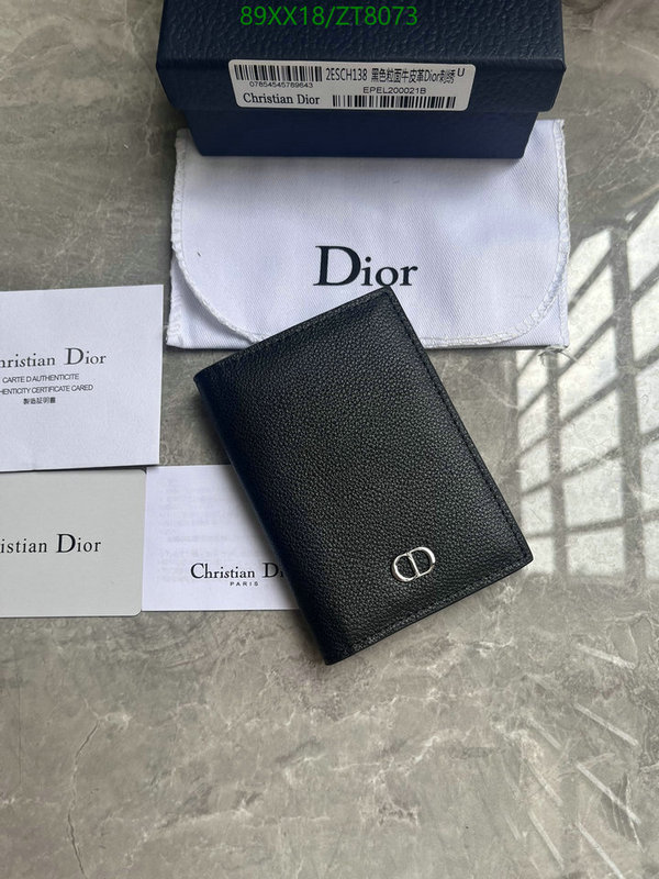 Dior-Wallet-Mirror Quality Code: ZT8073 $: 89USD