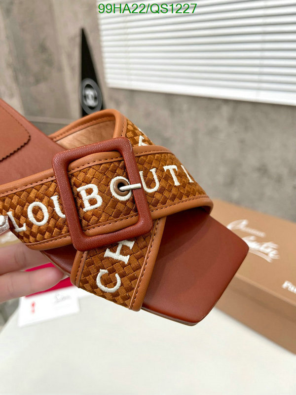 Christian Louboutin-Women Shoes Code: QS1227
