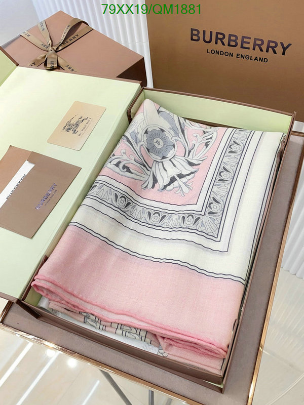 Burberry-Scarf Code: QM1881 $: 79USD