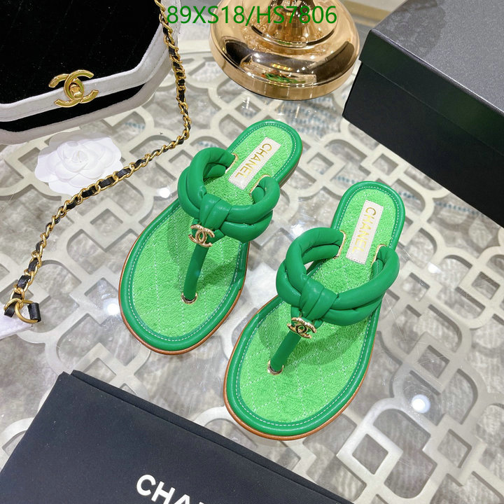 Chanel-Women Shoes Code: HS7806 $: 89USD