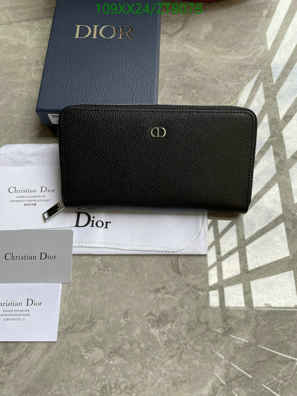 Dior-Wallet-Mirror Quality Code: ZT8078 $: 109USD