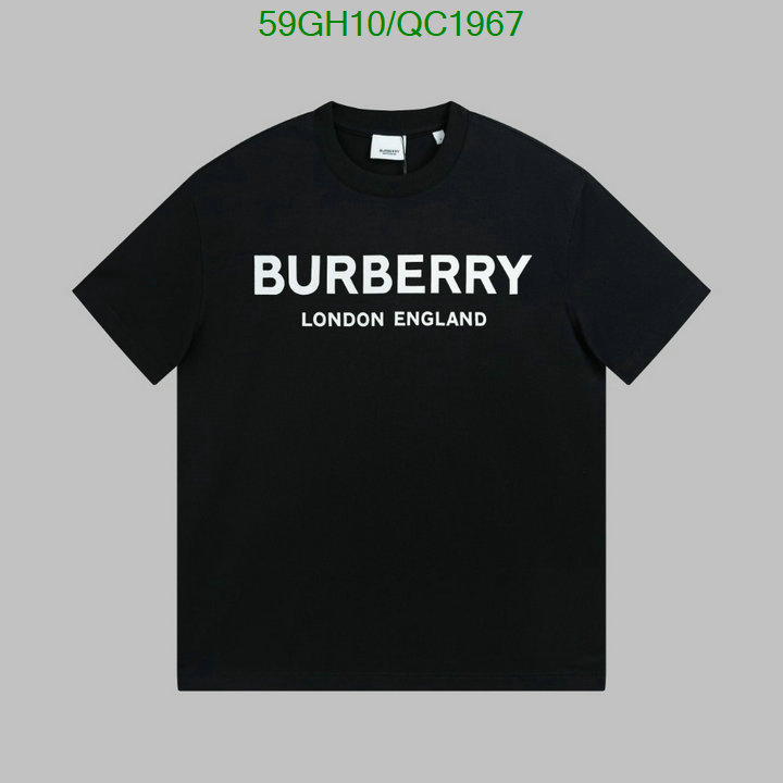 Burberry-Clothing Code: QC1967 $: 59USD