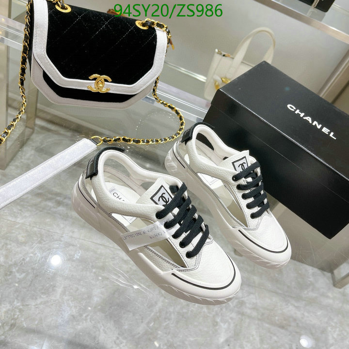 Chanel-Women Shoes Code: ZS986 $: 94USD