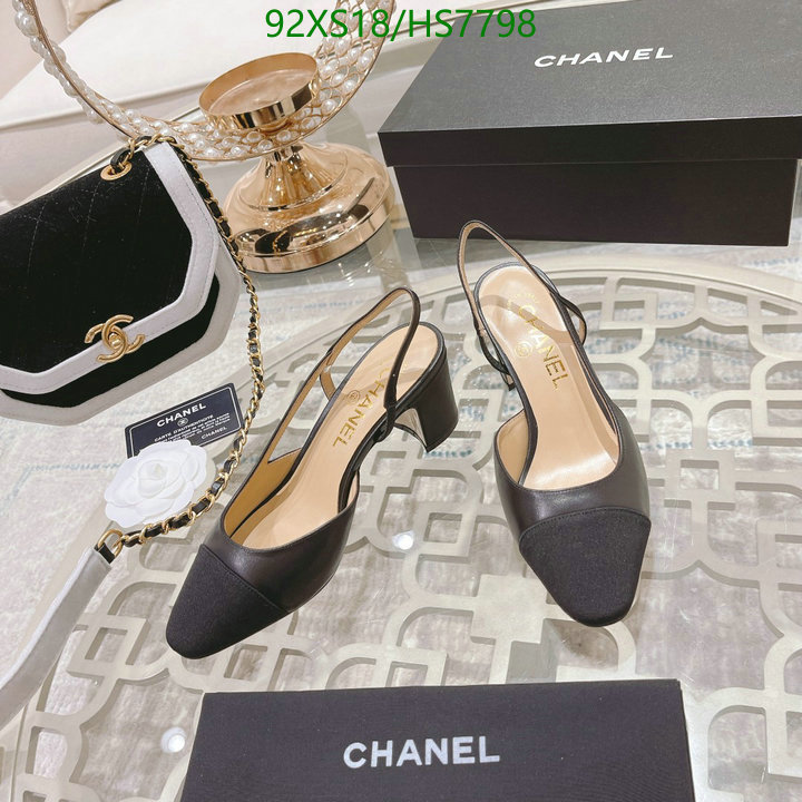 Chanel-Women Shoes Code: HS7798 $: 92USD