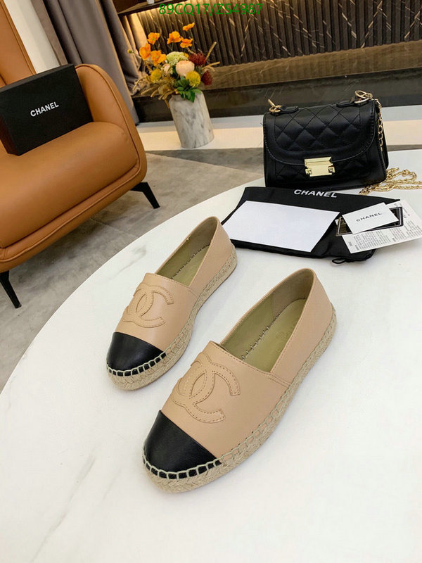 Chanel-Women Shoes Code: ZS4987 $: 89USD