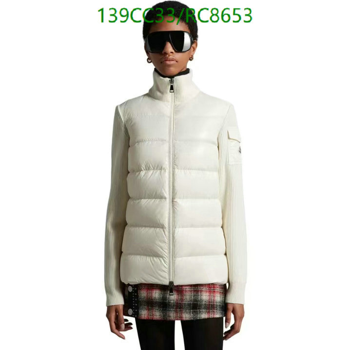 Moncler-Down jacket Men Code: RC8653 $: 139USD