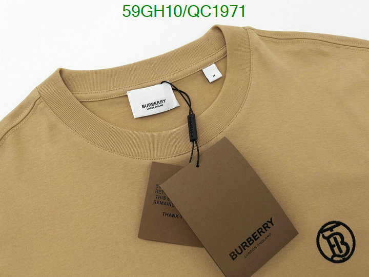 Burberry-Clothing Code: QC1971 $: 59USD
