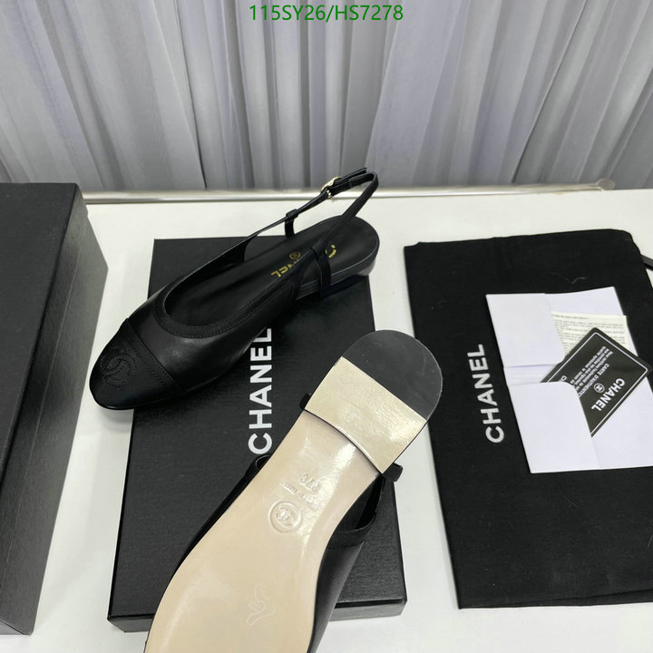 Chanel-Women Shoes Code: HS7278 $: 115USD