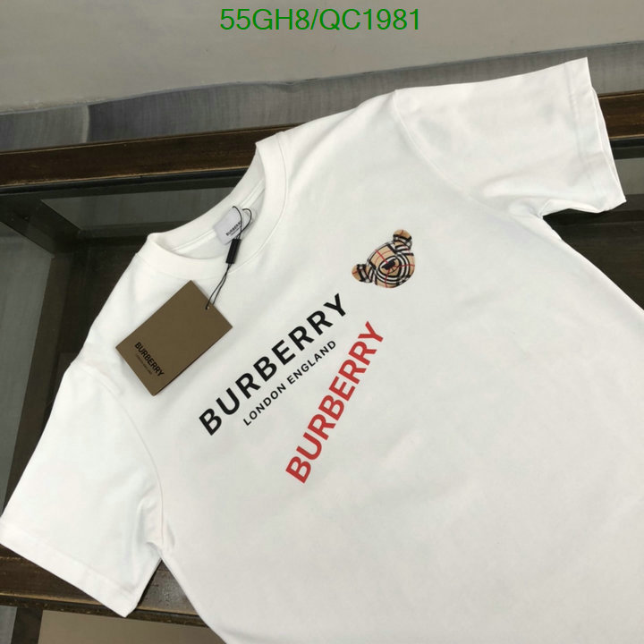 Burberry-Clothing Code: QC1981 $: 55USD