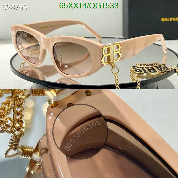 Balenciaga-Glasses Code: QG1533 $: 65USD