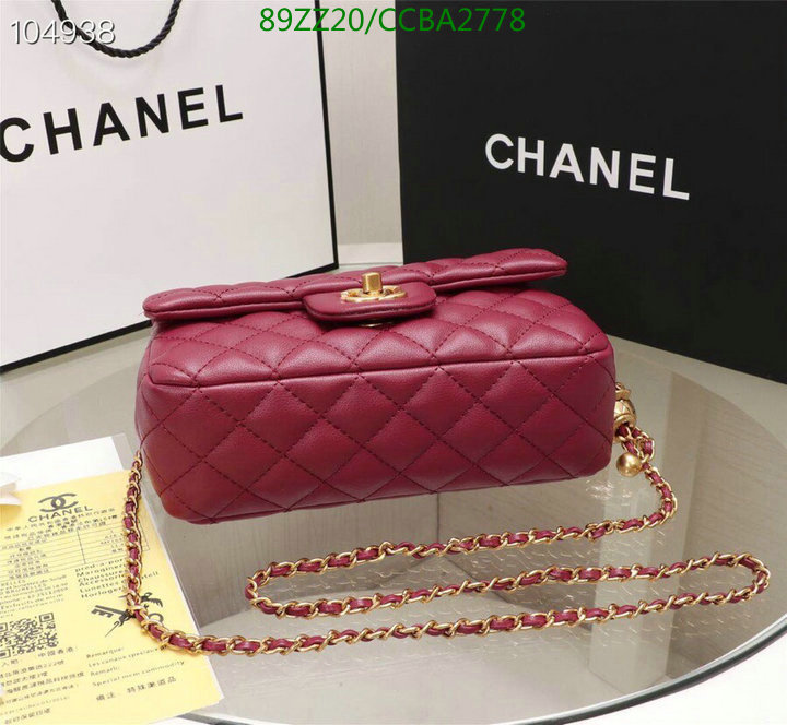 Chanel-Bag-4A Quality Code: CCBA2778 $: 89USD