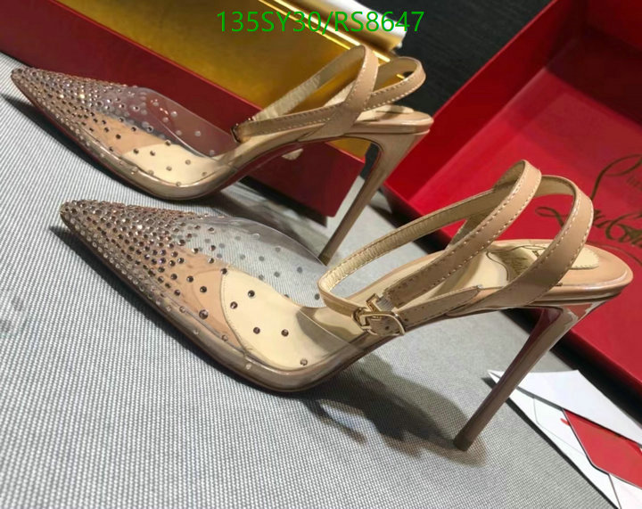 Christian Louboutin-Women Shoes Code: RS8647 $: 135USD