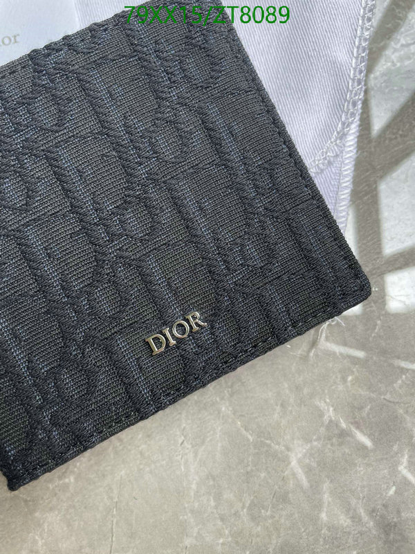 Dior-Wallet-Mirror Quality Code: ZT8089 $: 79USD