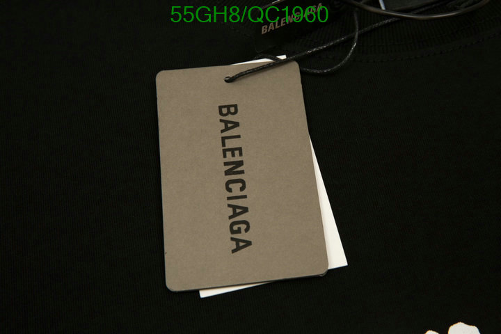 Balenciaga-Clothing Code: QC1960 $: 55USD