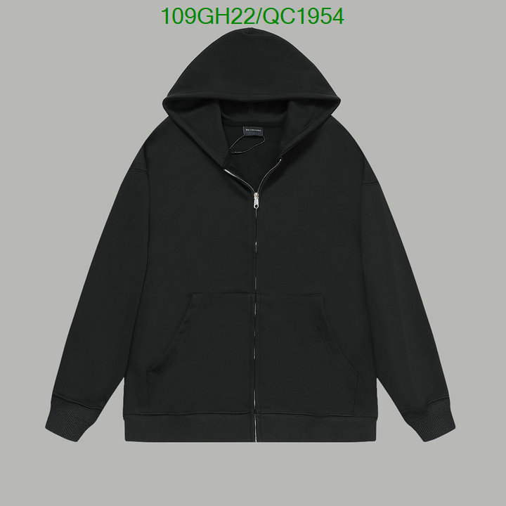 Balenciaga-Clothing Code: QC1954 $: 109USD