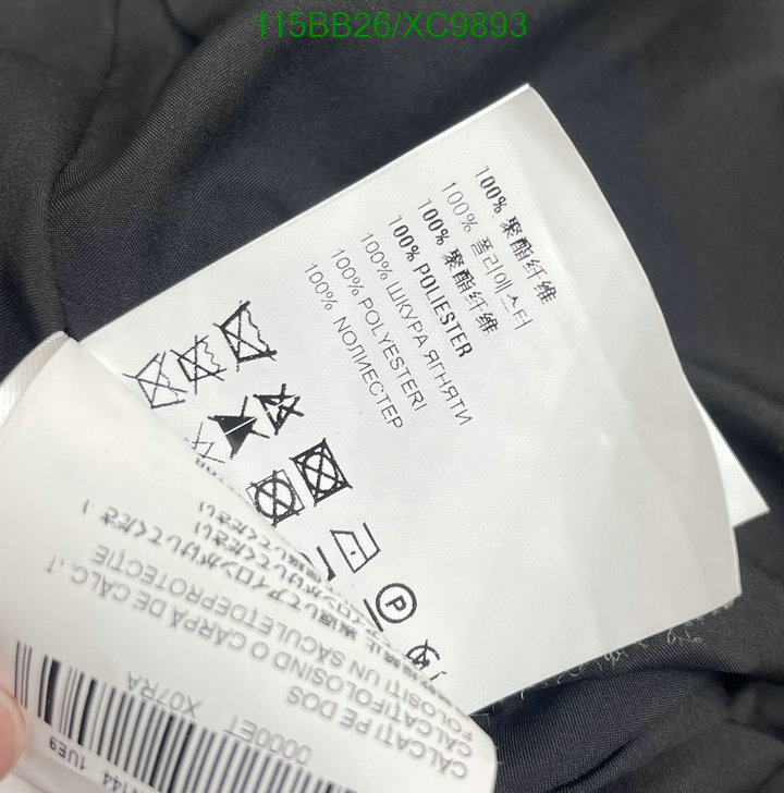 Prada-Clothing Code: XC9893 $: 115USD