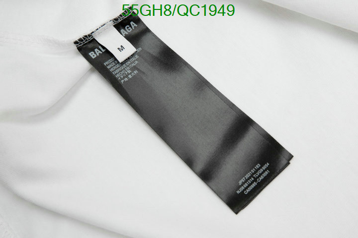 Balenciaga-Clothing Code: QC1949 $: 55USD